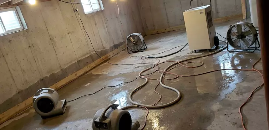 Large-Scale Water Damage Cleanup in Osawatomie