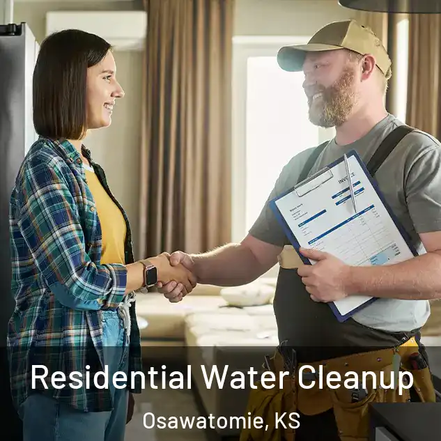  Residential Water Cleanup Osawatomie, KS
